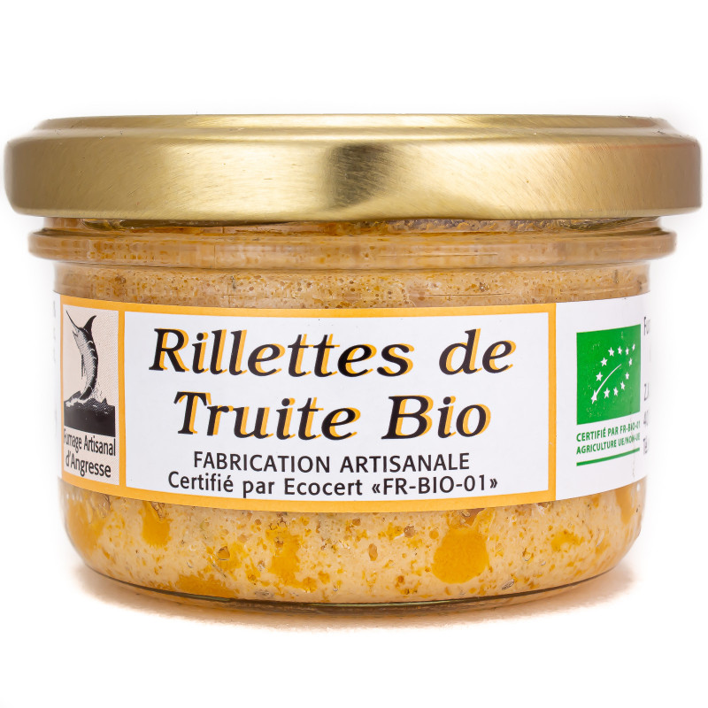 Rillettes de Truite Bio 90g