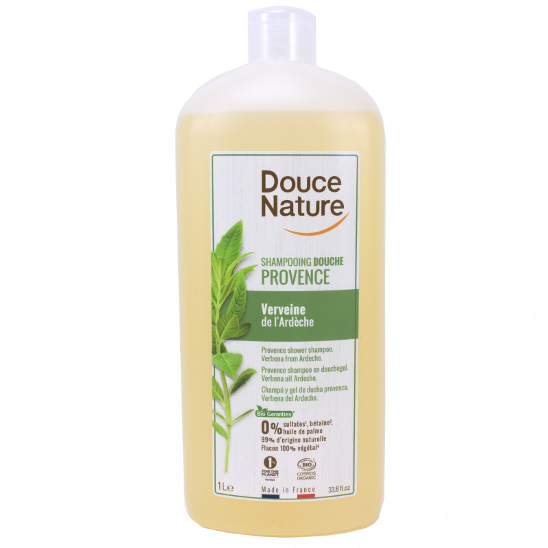 Shampooing Douche Provence à la Verveine Bio 1L