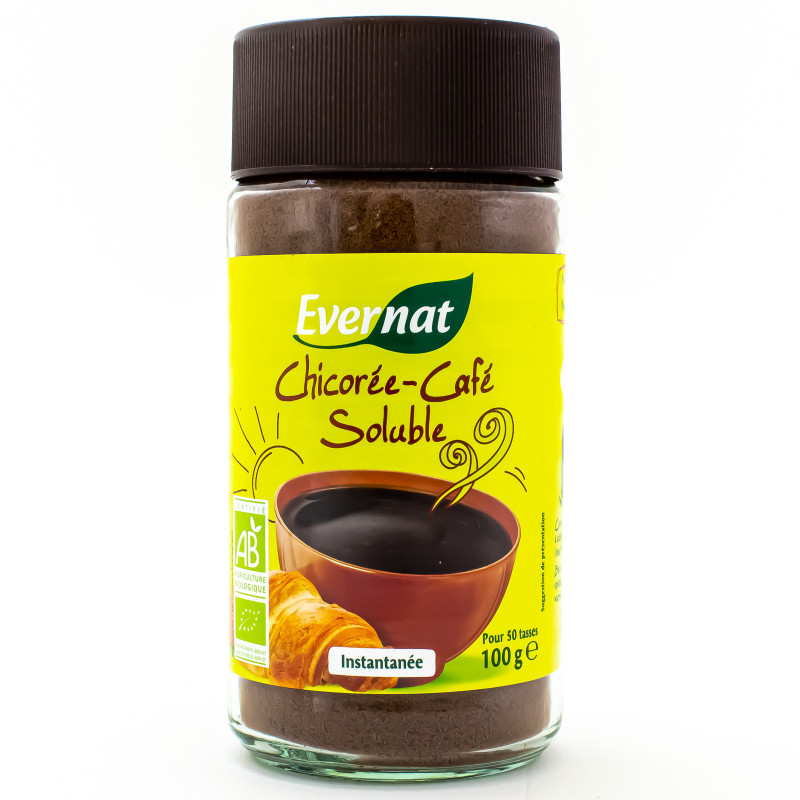 Chicorée et Café soluble instantanée Bio 100g