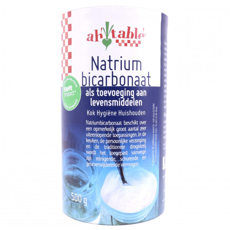 Bicarbonate de Soude Alimentaire Boite Verseuse 500g