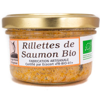 Rillettes de Saumon Bio 90g