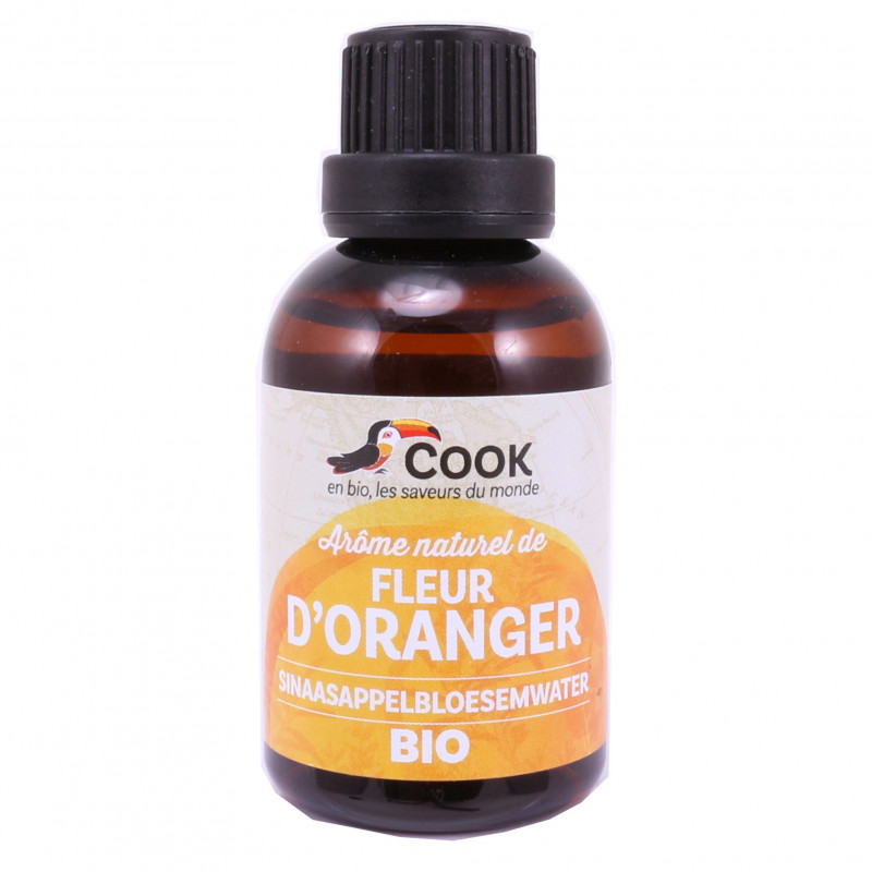 Arôme Naturel de Fleur d'Oranger Bio 50ml