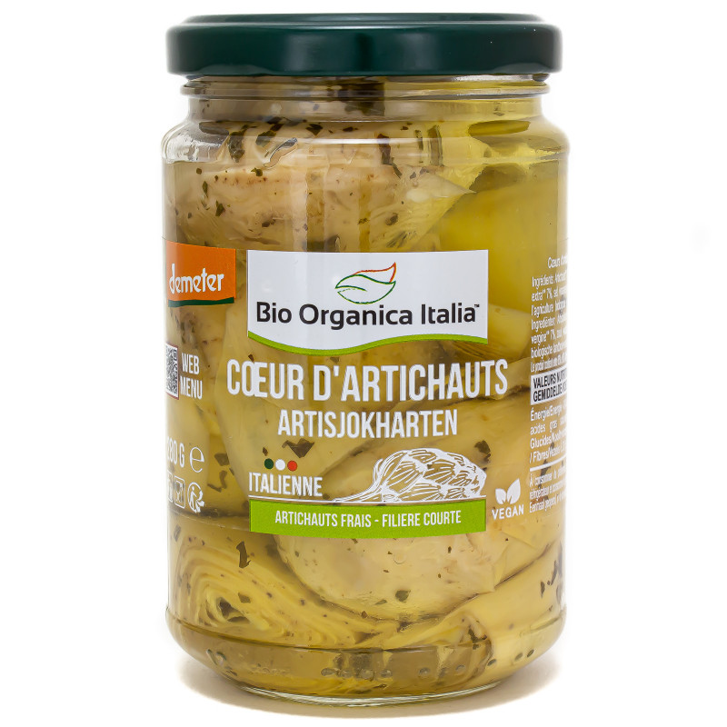 Coeurs d'Artichauts Bio 280g