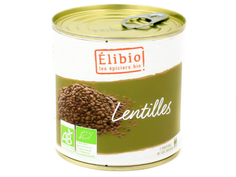 Lentilles en Conserve Bio 400g