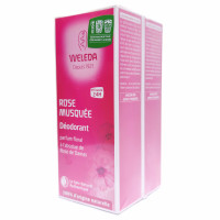 Déodorant Spray Rose Musquée Bio Lot de 2x100ml