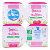 Bifidus Framboise Bio 4x125g