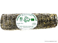 Bûche de Chèvre Cendrée Salée Bio 250g
