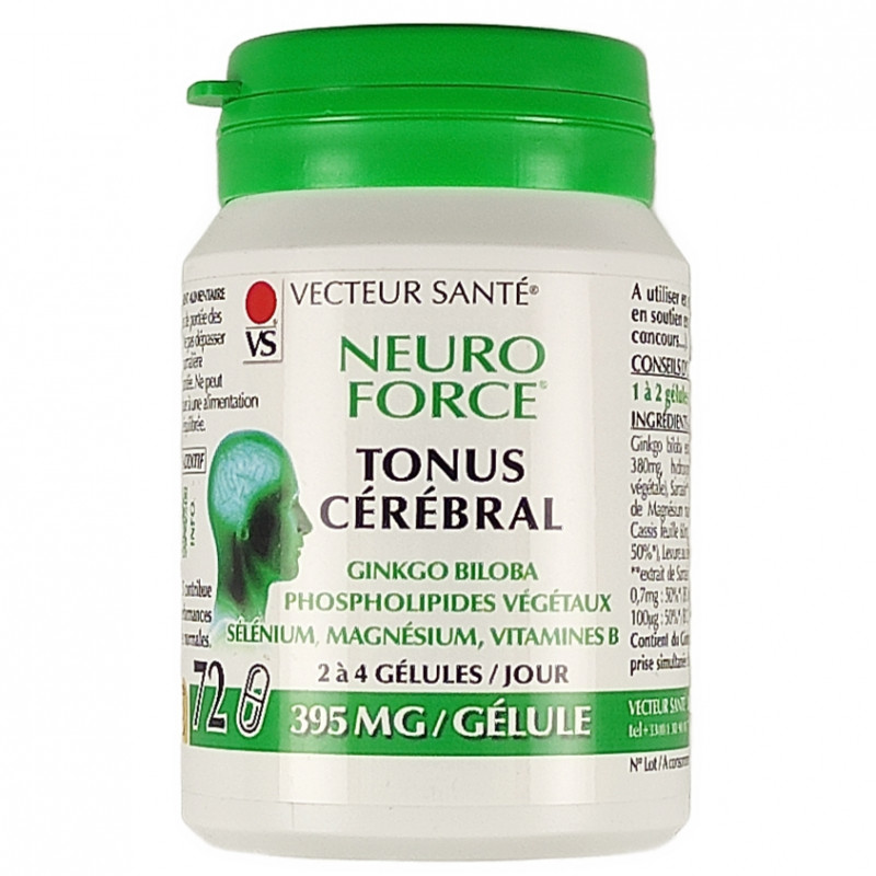 Neuro Force Tonus Cérébral 72 Gélules