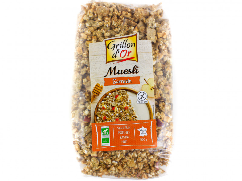 Müesli au Sarrasin Sans Gluten Bio 500g