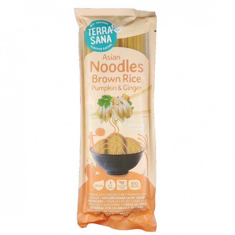 Nouilles de Riz Potimarron Gingembre 250g Bio