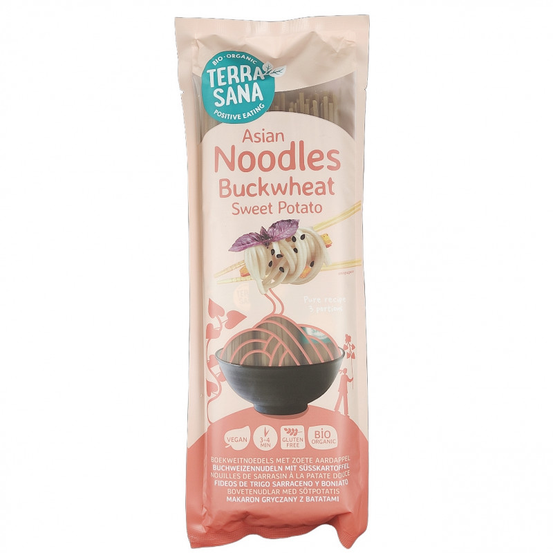 Nouilles de Riz Sarrasin Pomme de Terre Douce 250g Bio