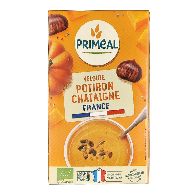 Velouté Potiron Châtaigne Bio 1L