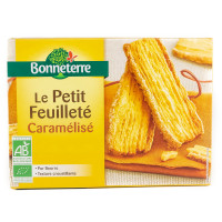 Biscuits Petits Feuilletés Caramélisés Bio 120g