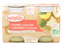 Pots Pomme Verveine Bio 2x130g