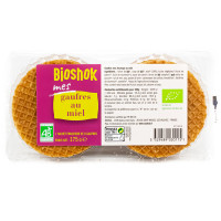 Mes Gaufres Fourrées au Miel Bio 175g