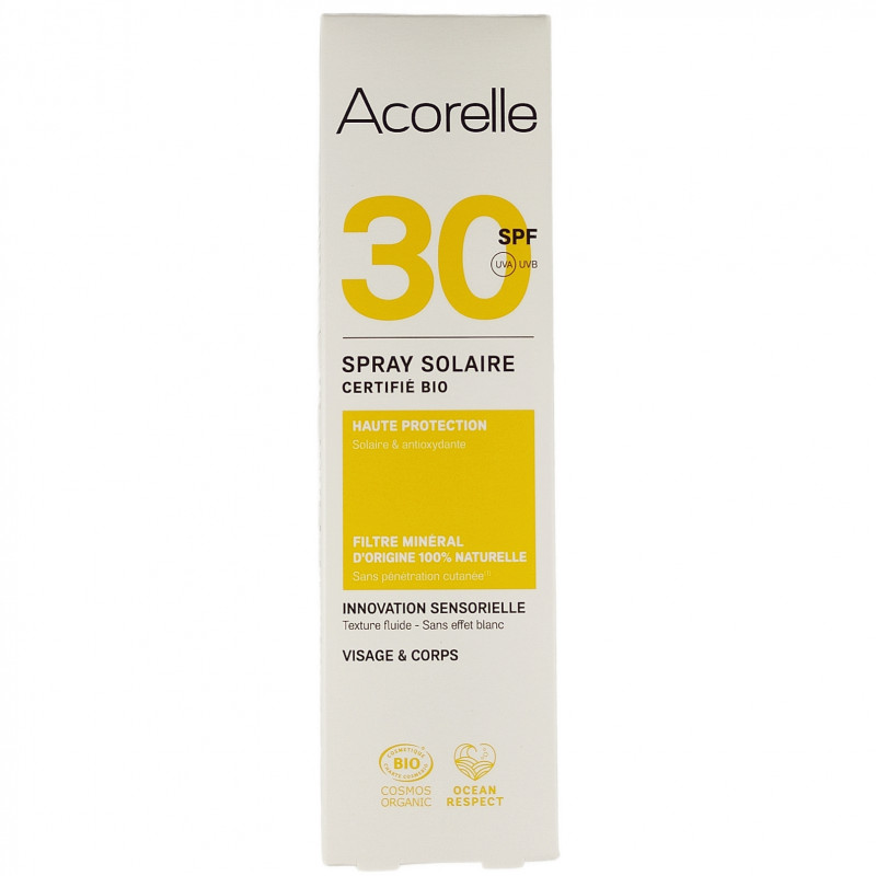 Spray solaire SPF30 Bio 100ml