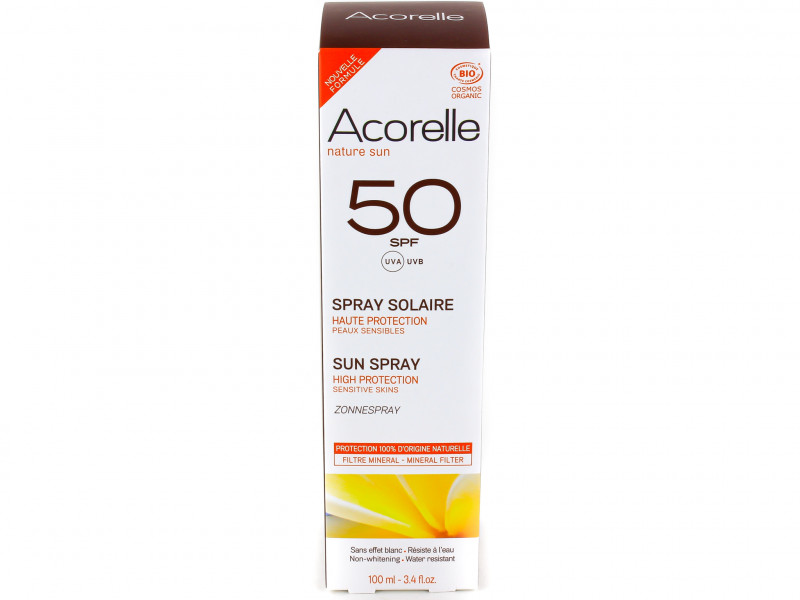 Spray solaire SPF50 Bio 100ml