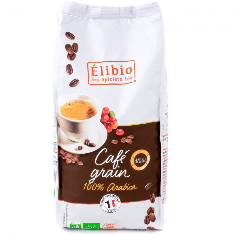 Café en Grain 100% Arabica Bio 1kg