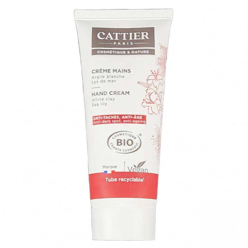 Crème Mains Argile Blanche Lys de Mer