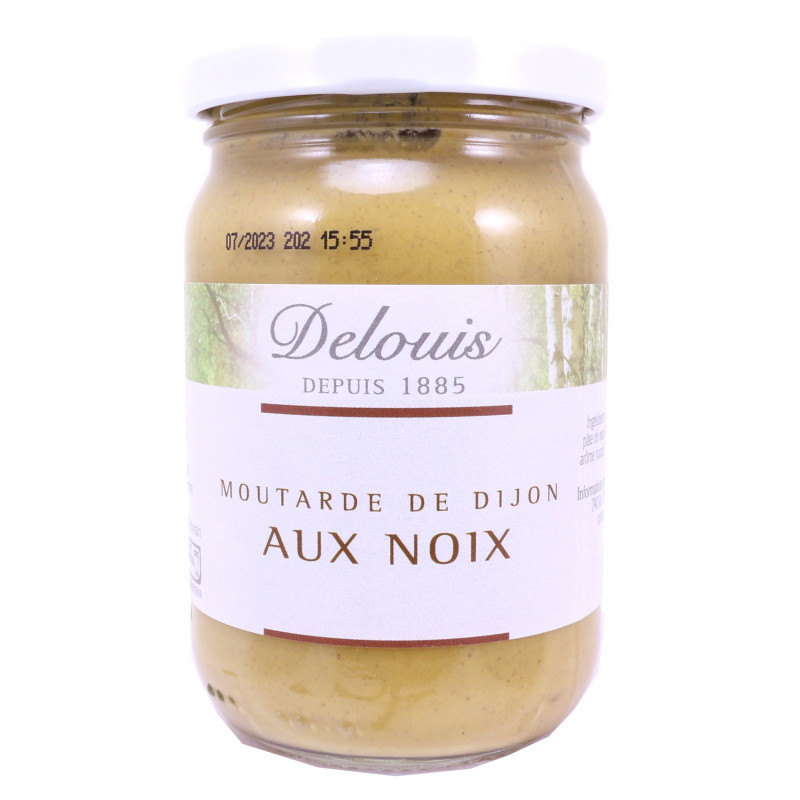 Moutarde de Dijon aux Noix Bio 200g