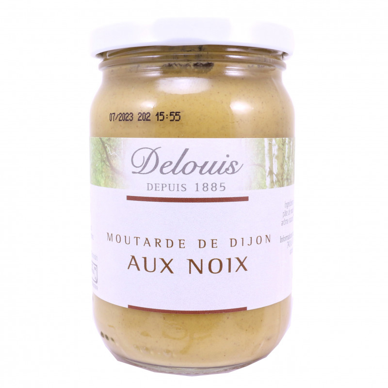 Moutarde de Dijon aux Noix Bio 200g