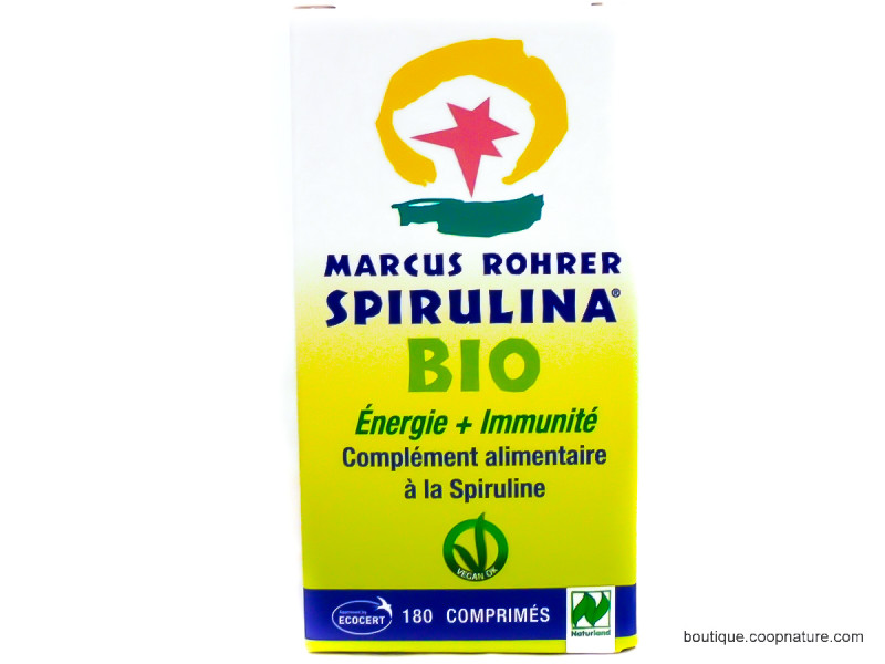 Spiruline Bio 180 comprimés