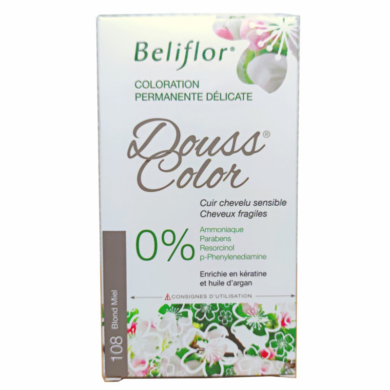 Coloration Permanente Délicate Douss Color 108 Blond Miel 131ml