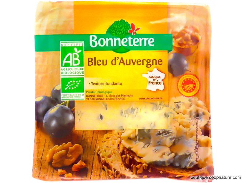 Fromage Bleu d'Auvergne Bio 125g