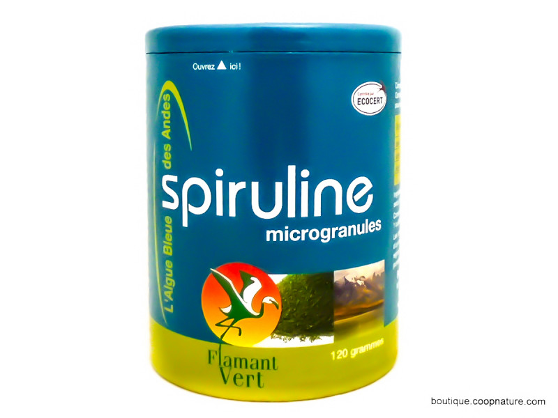 Spiruline en Poudre Ecocert 120g