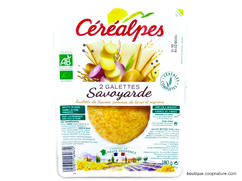 Galettes Savoyarde Bio 2x90g