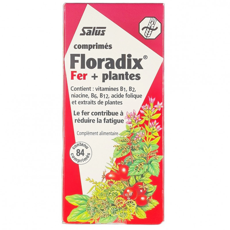 Floradix Fer + Plantes 84 Comprimés
