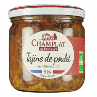 Tajine de Poulet Citron Confit 340g Bio