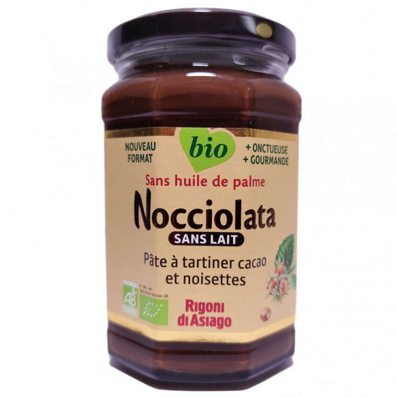 Pâte À Tartiner Nocciolata Sans Lait Bio 325g