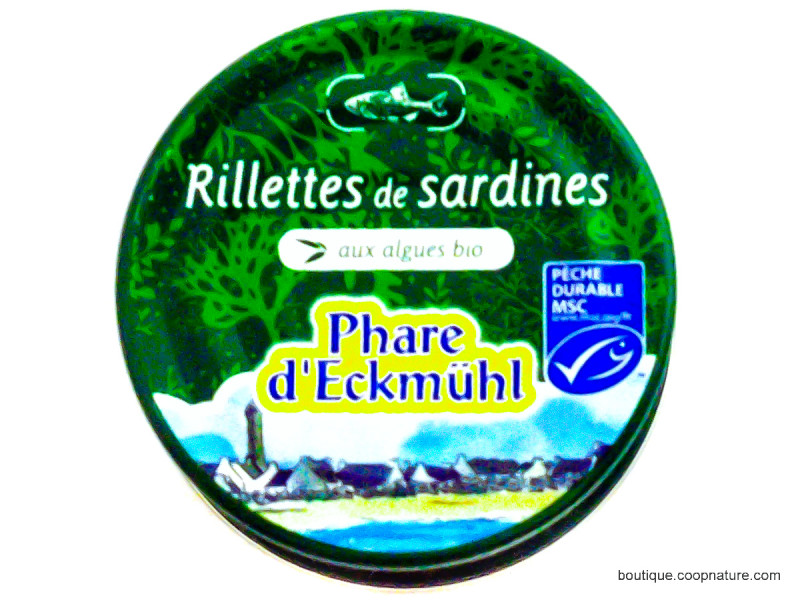 Rillettes de Sardines aux Algues 120g