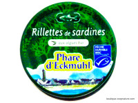 Rillettes de Sardines aux Algues 120g