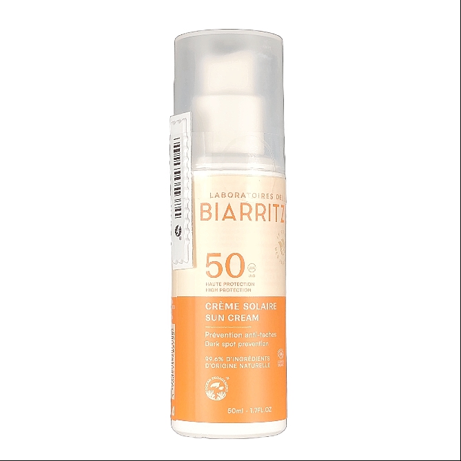 Crème Solaire Visage SPF50 50ml