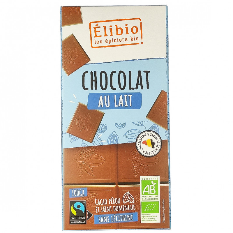 Chocolat au Lait Bio 100g