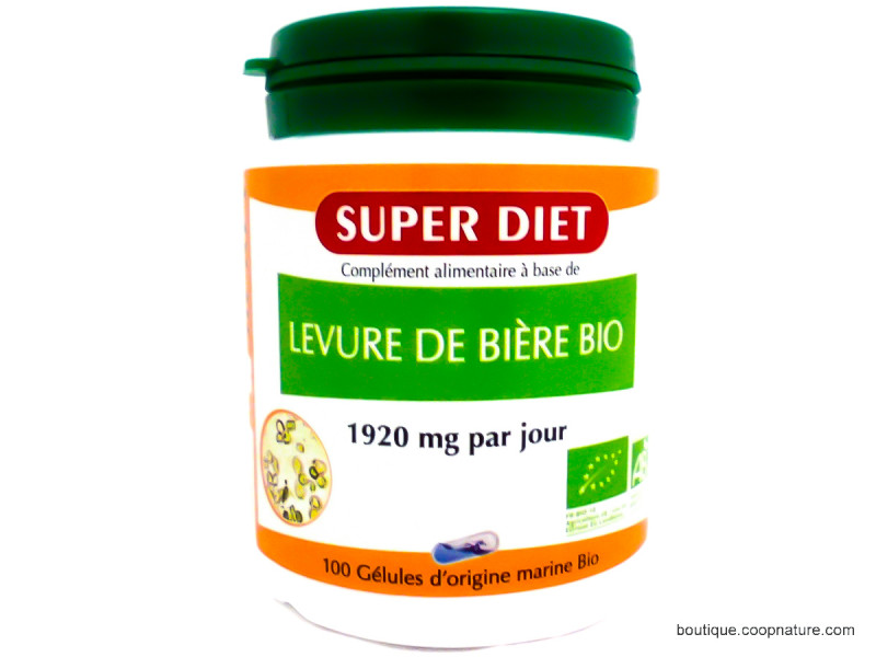 Levure de Bière Bio 100 gélules