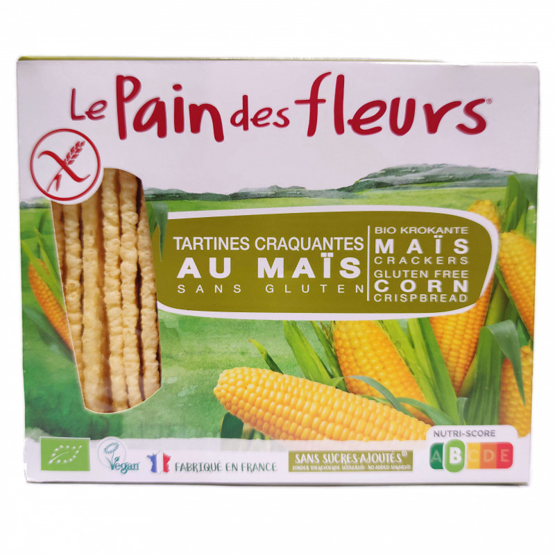 Le Pain Des Fleurs Au Maïs Bio 150g