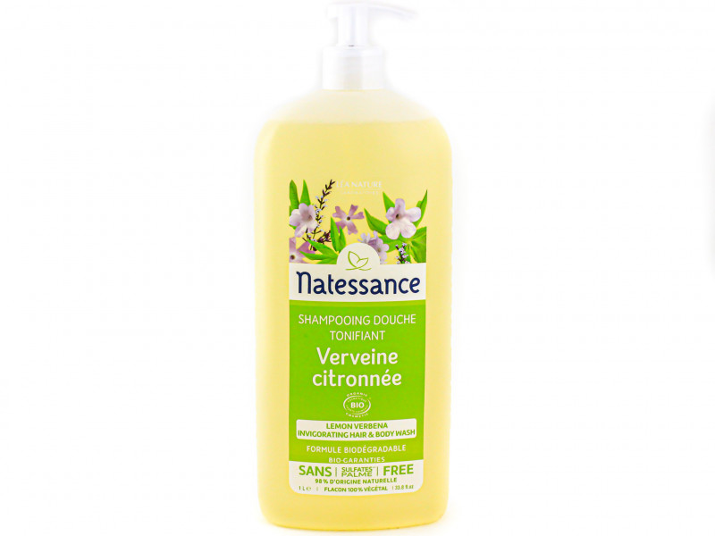 Shampooing Douche Verveine Citronnée Ecocert Bio 1L