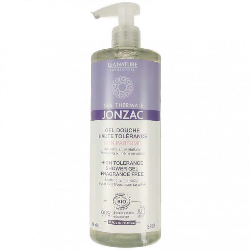 Gel Douche Haute Tolérance Non Parfumé 500ml