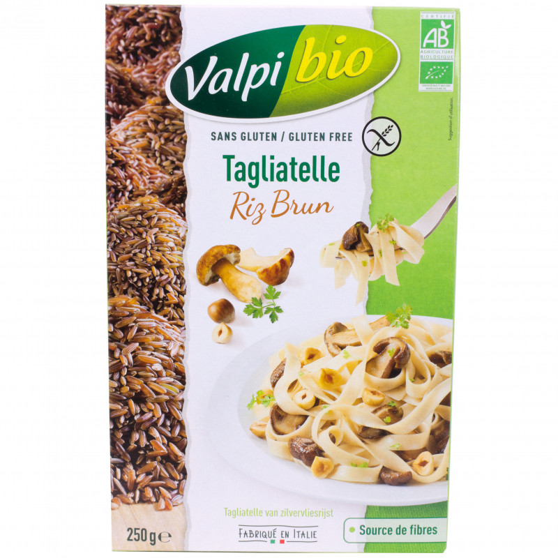 Tagliatelle Riz Brun Sans Gluten Bio 250g