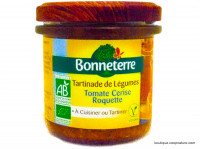 Tartinade de Légumes Tomate & Roquette Bio 135g