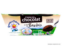 Crème de Brebis au Chocolat Bio 2x100g