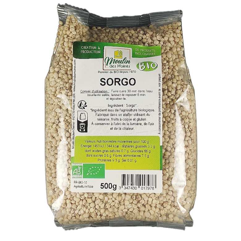 Sorgo Décortiqué 500g Bio
