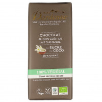 Tablette Chocolat 100% Végétal Sans Gluten 80g Bio