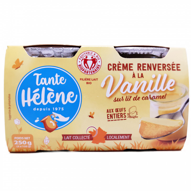 Crème Renversée à la Vanille Bio 2x125g