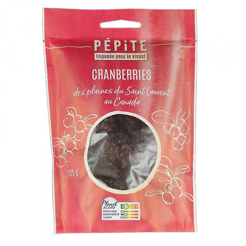 Cranberries Canada 125g Bio