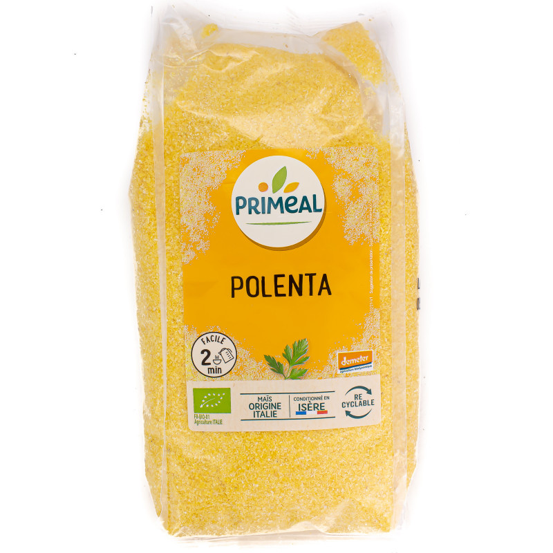 Polenta Semoule de Maïs Précuite Bio 500g