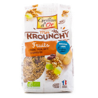 Céréales Déjeuner Krounchy Fruits Bio 1 Kg